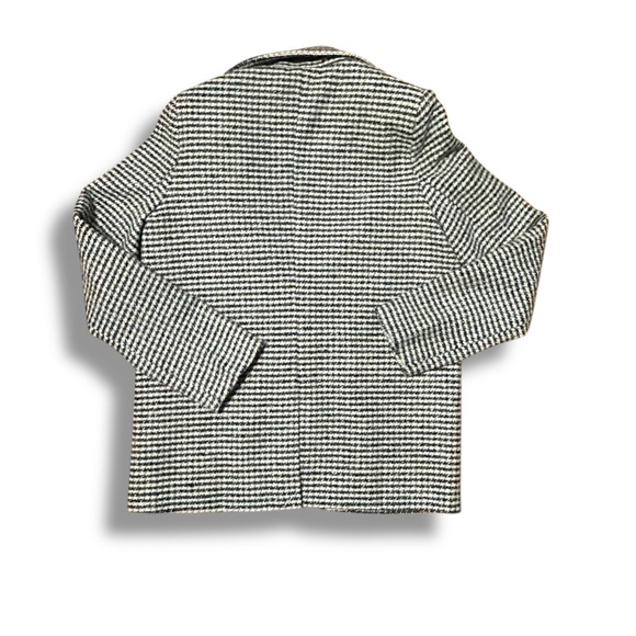 NWT Astr the label Black Tan Harlow Blazer Hazelnut Black Houndstooth Sz Medium - Picture 8 of 10